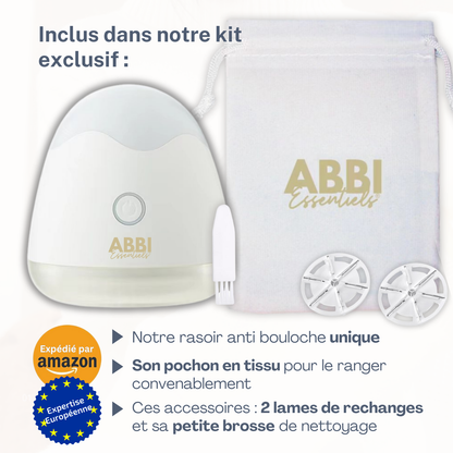 Rasoir Anti-Bouloche Rechargeable USB  ABBI Essentiels