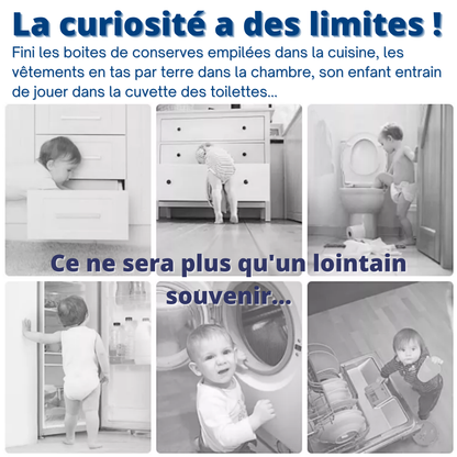 Bloque Porte Sécurité Bébé – Kit Sécurité Enfant 8 ou 14 Pièces